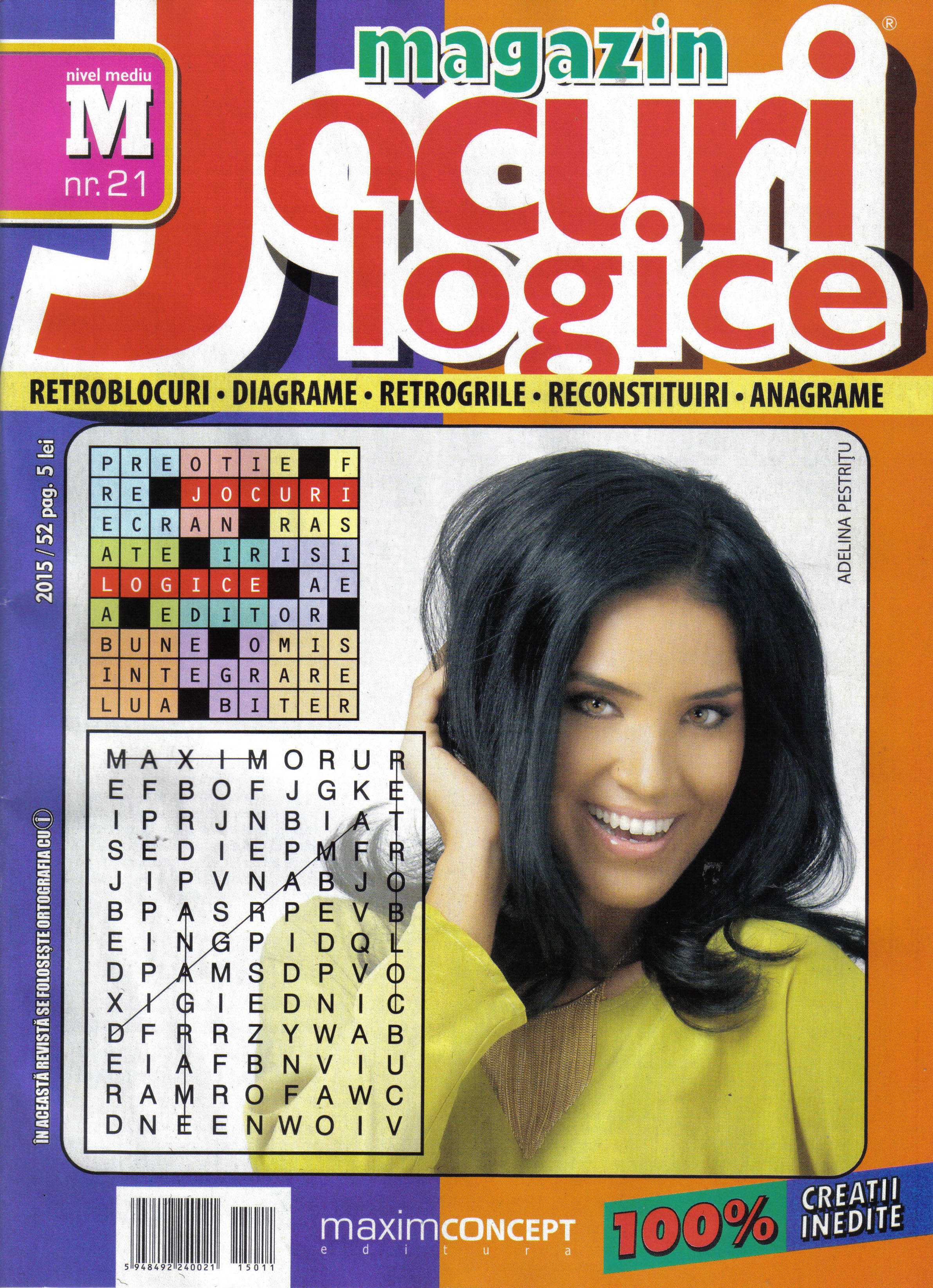 Magazin Jocuri logice, noiembrie 2015